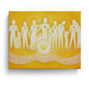 Sonja Ariel von Staden Kunstdruck Leinwand / 100x75 cm Energiebild: Sternentor der LichtMenschen - Kunstdruck