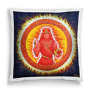 Sonja Ariel von Staden Kunstdruck Kissen / 40x40 cm Energiebild: Sternentor der Macht und Selbstermächtigung - Kunstdruck