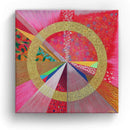 Sonja Ariel von Staden Kunstdruck Leinwand / 20x20 cm Energiebild: Sternentor der Magie - Kunstdruck