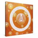 Sonja Ariel von Staden Kunstdruck Leinwand / 20x20 cm Energiebild: Sternentor der Manifestation - Kunstdruck