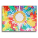 Sonja Ariel von Staden Kunstdruck Poster / 40x30 cm Energiebild: Sternentor der Regenbogen-Dimension - Kunstdruck