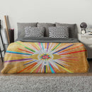 Sonja Ariel von Staden Kunstdruck Decke / 150x100 cm Energiebild: Sternentor der Regenbogen-LichtKraft - Kunstdruck