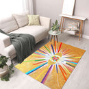 Sonja Ariel von Staden Kunstdruck Teppich / 140x90 cm Energiebild: Sternentor der Regenbogen-LichtKraft - Kunstdruck