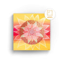 Sonja Ariel von Staden Kunstdruck Acrylglas-Bild / 20x20 cm Energiebild: Sternentor der Schönheit - Kunstdruck