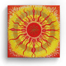 Sonja Ariel von Staden Kunstdruck Leinwand / 20x20 cm Energiebild: Sternentor der Schöpfungs Energie - Kunstdruck