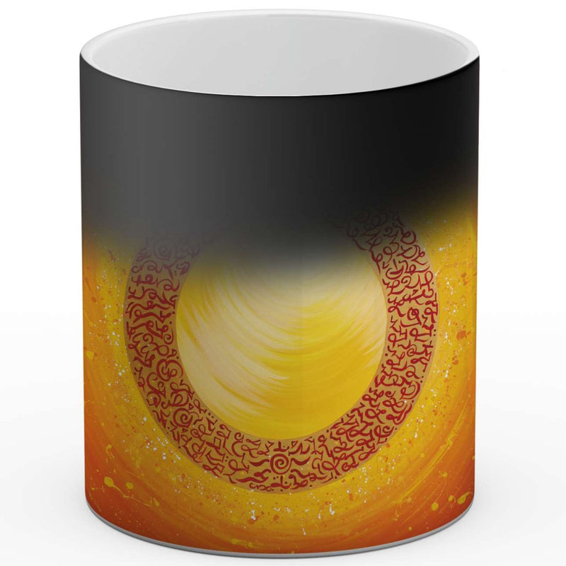 Sonja Ariel von Staden Kunstdruck Tasse / 325 ml (Thermoeffekt) Energiebild: Sternentor der Sonne - Kunstdruck