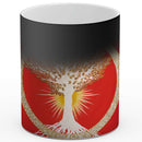 Sonja Ariel von Staden Kunstdruck Tasse / 325 ml (Thermoeffekt) Energiebild: Sternentor der Stabilität - Kunstdruck