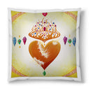 Sonja Ariel von Staden Kunstdruck Kissen / 40x40 cm Energiebild: Sternentor der Wahrhaftigkeit - Kunstdruck