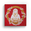 Sonja Ariel von Staden Kunstdruck Leinwand / 20x20 cm Energiebild: Sternentor der Weiblichkeit - Kunstdruck