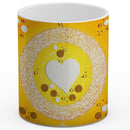 Sonja Ariel von Staden Kunstdruck Tasse / 325 ml Energiebild: Sternentor der Wertschätzung - Kunstdruck