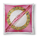 Sonja Ariel von Staden Kunstdruck Kissen / 40x40 cm Energiebild: Sternentor der Wunder - Kunstdruck