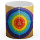 Sonja Ariel von Staden Kunstdruck Tasse / 325 ml Energiebild: Sternentor der Zentrierung und Konzentration - Kunstdruck