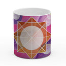 Sonja Ariel von Staden Kunstdruck Tasse / 325 ml Energiebild: Sternentor des Bewusstseins - Kunstdruck