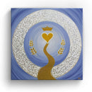 Sonja Ariel von Staden Kunstdruck Leinwand / 20x20 cm Energiebild: Sternentor des Erfolges - Kunstdruck