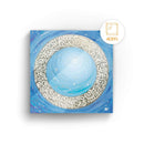 Sonja Ariel von Staden Kunstdruck Acrylglas-Bild / 20x20 cm Energiebild: Sternentor des Friedens - Kunstdruck