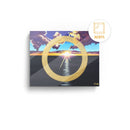 Sonja Ariel von Staden Kunstdruck Acrylglas-Bild / 20x15 cm Energiebild: Sternentor Licht am Horizont - Kunstdruck