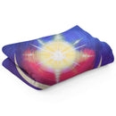 Sonja Ariel von Staden Kunstdruck Decke / 150x100 cm Energiebild: Sternentor Neues Licht auf Erden - Kunstdruck