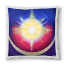 Sonja Ariel von Staden Kunstdruck Kissen / 40x40 cm Energiebild: Sternentor Neues Licht auf Erden - Kunstdruck