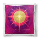 Sonja Ariel von Staden Kunstdruck Kissen / 40x40 cm Energiebild: Sternentor Schöpfungslicht der Befreiung - Kunstdruck