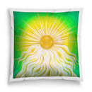 Sonja Ariel von Staden Kunstdruck Kissen / 40x40 cm Energiebild: Sternentor Schöpfungslicht der Heilung - Kunstdruck