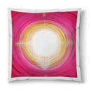 Sonja Ariel von Staden Kunstdruck Kissen / 40x40 cm Energiebild: Sternentor Schöpfungslicht der Liebe - Kunstdruck