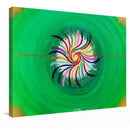 Sonja Ariel von Staden Kunstdruck Leinwand / 40x30 cm Energiebild: Sternentor SchöpfungsLicht der Selbstbefreiung - Kunstdruck