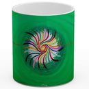 Sonja Ariel von Staden Kunstdruck Tasse / 325 ml (Variation 1) Energiebild: Sternentor SchöpfungsLicht der Selbstbefreiung - Kunstdruck