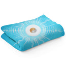 Sonja Ariel von Staden Kunstdruck Decke / 150x100 cm Energiebild: Sternentor Schöpfungslicht des Friedens - Kunstdruck