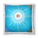 Sonja Ariel von Staden Kunstdruck Kissen / 40x40 cm Energiebild: Sternentor Schöpfungslicht des Friedens - Kunstdruck