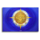 Sonja Ariel von Staden Kunstdruck Poster / 60x40 cm Energiebild: Sternentor Schöpfungslicht des göttlichen Schutzes - Kunstdruck