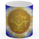 Sonja Ariel von Staden Kunstdruck Tasse / 325 ml Energiebild: Sternentor SchöpfungsLicht des göttlichen Schutzes - Kunstdruck