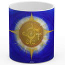 Sonja Ariel von Staden Kunstdruck Tasse / 325 ml (Variation 1) Energiebild: Sternentor Schöpfungslicht des göttlichen Schutzes - Kunstdruck