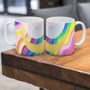 Sonja Ariel von Staden Kunstdruck Tasse / 325 ml Energiebild: Sternentor Schöpfungslicht des Potentials- Kunstdruck