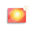 Sonja Ariel von Staden Kunstdruck Acrylglas-Bild / 20x15 cm Energiebild: Sternentor Schöpfungslicht des Vertrauens - Kunstdruck