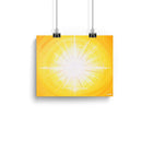 Sonja Ariel von Staden Kunstdruck Poster / 40x30 cm Energiebild: Sternentor Schöpfungslicht Macht - Kunstdruck