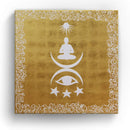 Sonja Ariel von Staden Kunstdruck Leinwand / 20x20 cm Energiebild: Sternentor Urvertrauen - Kunstdruck