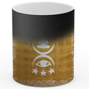 Sonja Ariel von Staden Kunstdruck Tasse / 325 ml (Thermoeffekt) Energiebild: Sternentor Urvertrauen - Kunstdruck