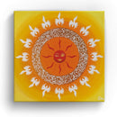 Sonja Ariel von Staden Kunstdruck Leinwand / 20x20 cm Energiebild: Sternentor Vertrauen ins Leben - Kunstdruck