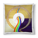 Sonja Ariel von Staden Kunstdruck Kissen / 40x40 cm Energiebild: Sternentor Weg in die Trinität - Kunstdruck