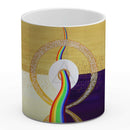 Sonja Ariel von Staden Kunstdruck Tasse / 325 ml (Variation 1) Energiebild: Sternentor Weg in die Trinität - Kunstdruck