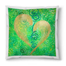 Sonja Ariel von Staden Kunstdruck Kissen / 40x40 cm Engel-Heilerbild: Fülle des Lebens - Kunstdruck