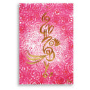 Sonja Ariel von Staden Kunstdruck Poster / 60x40 cm Engel-Heilerbild: Liebe, Risiko und Glück - Kunstdruck