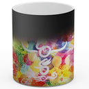 Sonja Ariel von Staden Kunstdruck Tasse / 325 ml (Thermoeffekt) Engel-Heilerbild: Regenbogen-Dimension - Kunstdruck