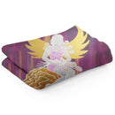 Sonja Ariel von Staden Kunstdruck Decke / 150x100 cm Engelbild: Blumengeschenk - Kunstdruck