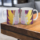 Sonja Ariel von Staden Kunstdruck Tasse / 325 ml Engelbild: Blumengeschenk - Kunstdruck