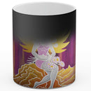 Sonja Ariel von Staden Kunstdruck Tasse / 325 ml (Thermoeffekt) Engelbild: Blumengeschenk - Kunstdruck