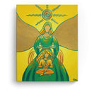 Sonja Ariel von Staden Kunstdruck Leinwand / 40x30 cm Engelbild: Energie und Heilung - Kunstdruck