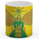 Sonja Ariel von Staden Kunstdruck Tasse / 325 ml (Variation 1) Engelbild: Energie und Heilung - Kunstdruck