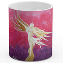 Sonja Ariel von Staden Kunstdruck Tasse / 325 ml (Variation 1) Engelbild: Engel der Balance - Kunstdruck