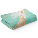 Sonja Ariel von Staden Kunstdruck Decke / 150x100 cm Engelbild: Engel der Entschlossenheit - Kunstdruck